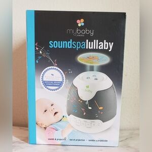 Homedics MyBaby SoundSpa Lullaby Noise Machine & Projection Night Light NEW
